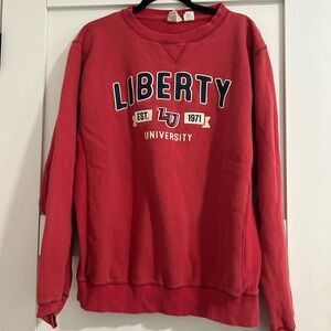 Liberty University Red Men's Sweater
